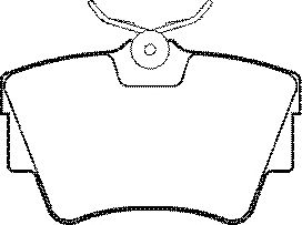 Тормозные колодки QH International BP1132