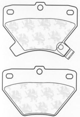 Тормозные колодки QH International BP1229