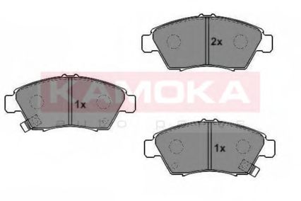 Тормозные колодки KAMOKA JQ1011552