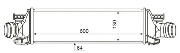Интеркулер NRF 30345