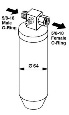 Осушувач кондиціонера NRF 33068
