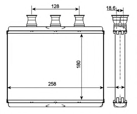 Радіатор опалення NRF 54278