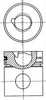 Поршень NURAL 87-283300-00