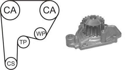 Помпа + комплект ГРМ AIRTEX WPK-136801