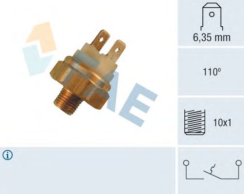 Датчик температуры охлаждающей жидкости FAE 35480