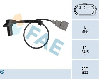 Датчик импульсов FAE 79311 (датчик частоты вращения)