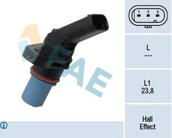 Датчик частоты вращения, автоматическая коробка передач FAE 79343