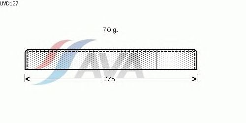 Осушитель кондиционера AVA QUALITY COOLING UVD127