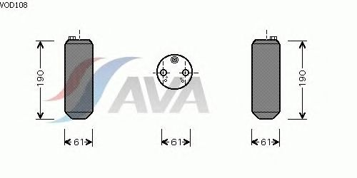 Осушитель кондиционера AVA QUALITY COOLING VOD108
