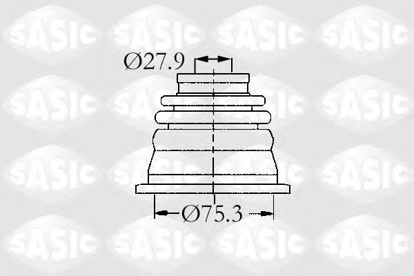 Комплект пильника ШРКШ SASIC 4003470