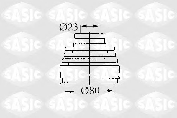 Комплект пильника ШРКШ SASIC 9004630