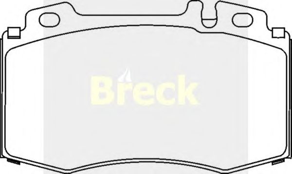 Тормозные колодки BRECK 23271 00 701 20