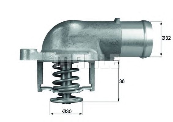 Термостат MAHLE ORIGINAL TI 212 87D