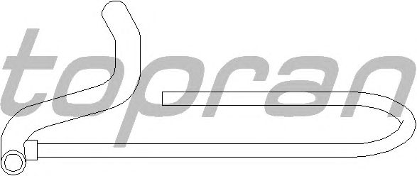 Шланг вентиляции картера TOPRAN 107 392