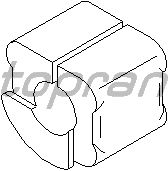 Опора, стабилизатор TOPRAN 102 786