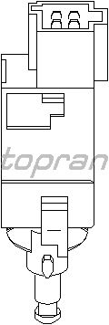 Выключатель фонаря сигнала торможения TOPRAN 401 649