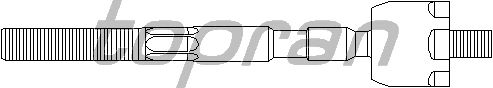 Рулевая тяга TOPRAN 700 541