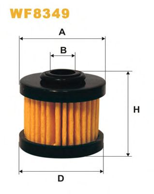 Топливный фильтр WIX FILTERS WF8349