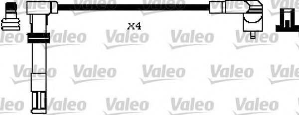 Комплект високовольтних проводів VALEO 346196