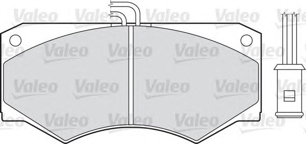 Гальмівні колодки VALEO 598140