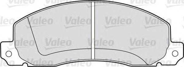 Гальмівні колодки VALEO 598086
