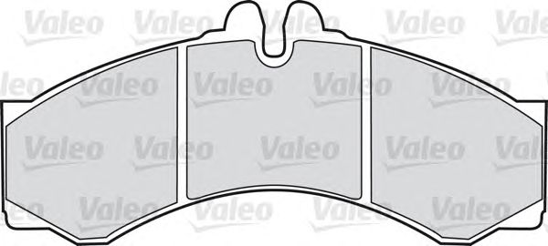 Тормозные колодки VALEO 541663
