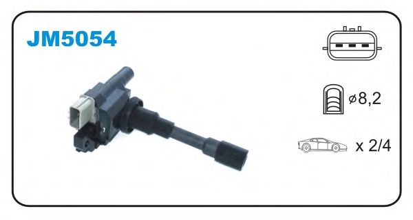 Катушка зажигания JANMOR JM5054