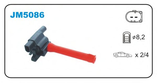 Катушка зажигания JANMOR JM5086