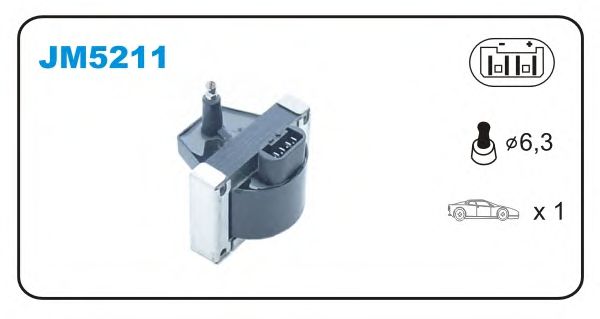 Катушка зажигания JANMOR JM5211