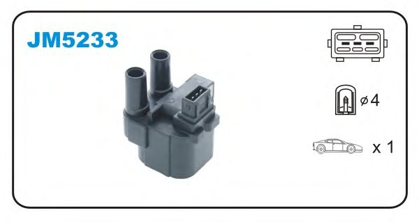 Катушка зажигания JANMOR JM5233