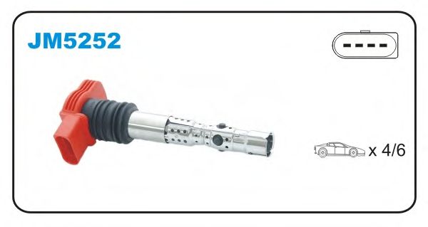 Катушка зажигания JANMOR JM5252