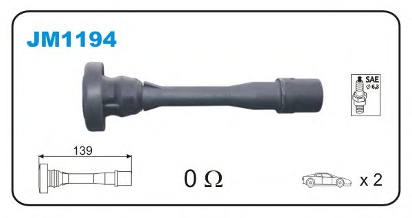 Вилка, катушка зажигания JANMOR JM1194S