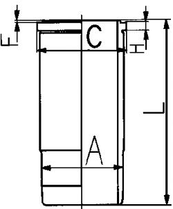 Гильза цилиндра KOLBENSCHMIDT 89839110