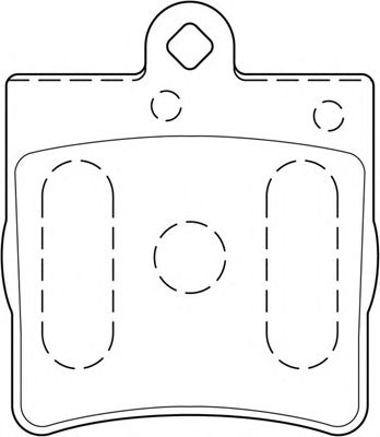 Тормозные колодки WAGNER WBP21919A