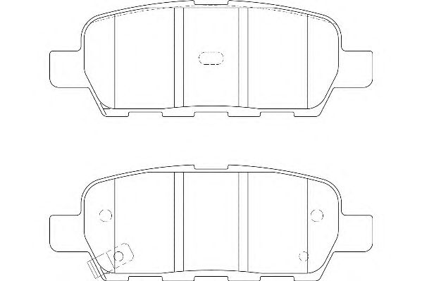 Тормозные колодки WAGNER WBP23871A