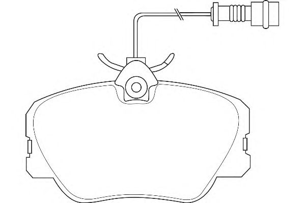 Тормозные колодки WAGNER WBP20941A
