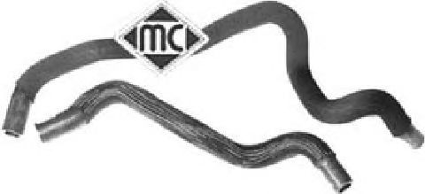Шланг радиатора Metalcaucho 08943