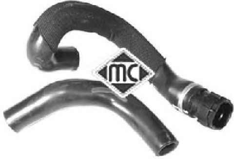 Шланг отопителя Metalcaucho 08947