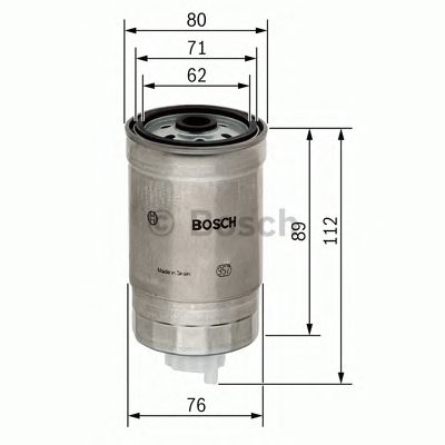 Топливный фильтр BOSCH 1 457 434 291