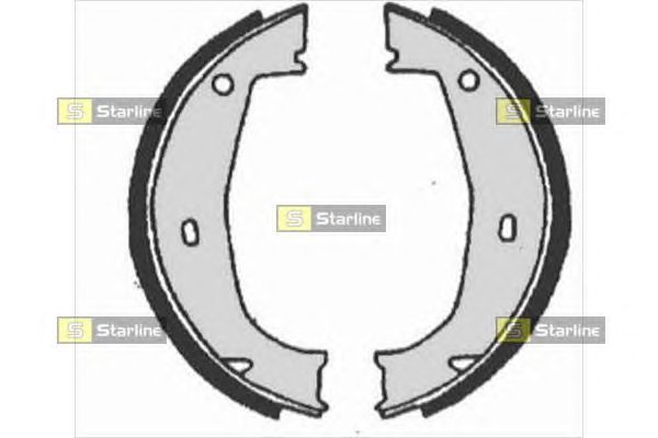Тормозные колодки ручника STARLINE BC 04685