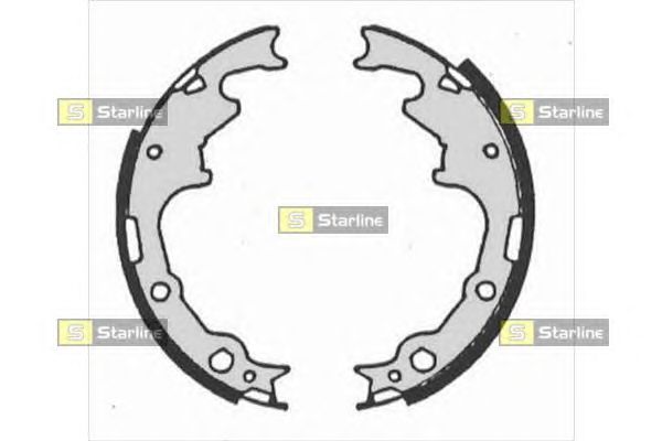 Тормозные колодки STARLINE BC 07240