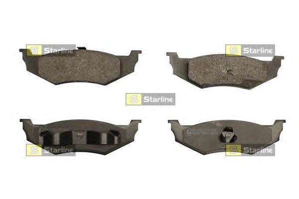 Тормозные колодки STARLINE BD S487