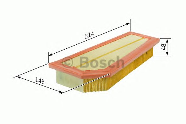 Воздушный фильтр BOSCH F 026 400 134