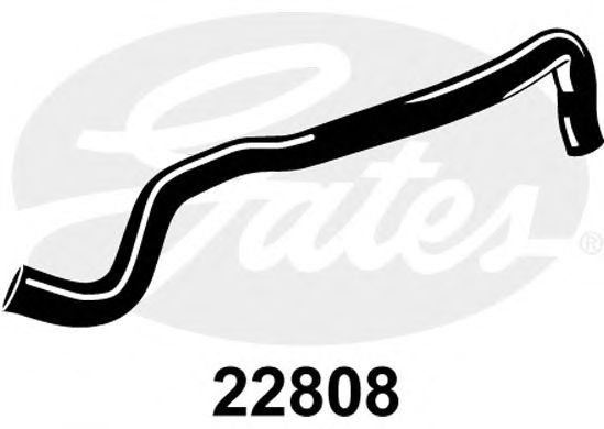 Шланг радиатора GATES 22808