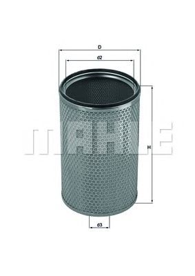 Фильтр добавочного воздуха KNECHT LXS 7233