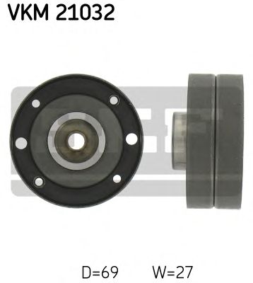 Направляющий / паразитный ролик ремня ГРМ SKF VKM 21032