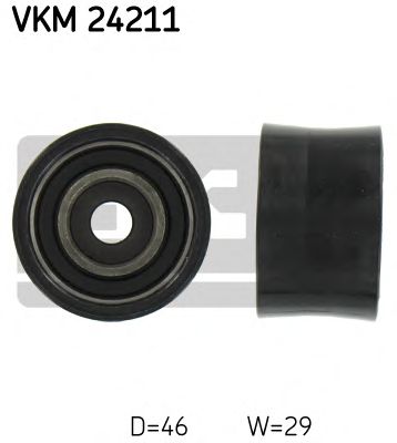Направляющий / паразитный ролик ремня ГРМ SKF VKM 24211