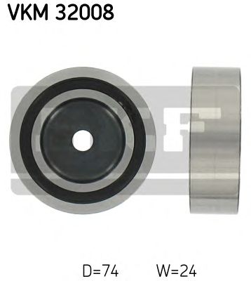 Направляющий / паразитный ролик  поликлинового ремня SKF VKM 32008