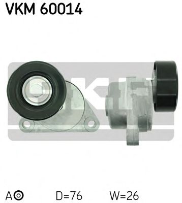 Натяжной ролик поликлинового ремня SKF VKM 60014