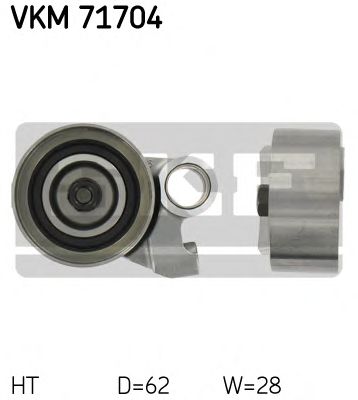 Натяжной ролик ремня ГРМ SKF VKM 71704
